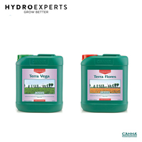 Canna Terra Vega + Flores - 2 x 5L Set | Hydroponics 1-part Base Nutrient