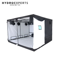 BudBox PRO Pro-White Tent - 295 x 295 x 200CM | White | Indoor Grow Tent | Part A+B
