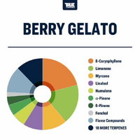 True Terpenes Berry Gelato - 5ML | Flavour Infused