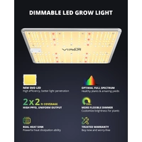 Viparspectra LED Grow Light - V1000 | True Watt 100W | New V Series