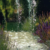 OASE Water Quintet Creative Complete Kit - 5 Individual Fountains with Multi Colour LED Light