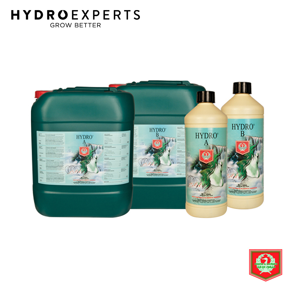 House & Garden Hydro Base A&B Nutrient - 1L 5L 10L 20L