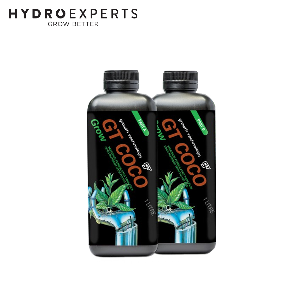 Growth Technology (GT) Coco Grow Base Nutrient A+B - 2x1L / 2x5.5L ...