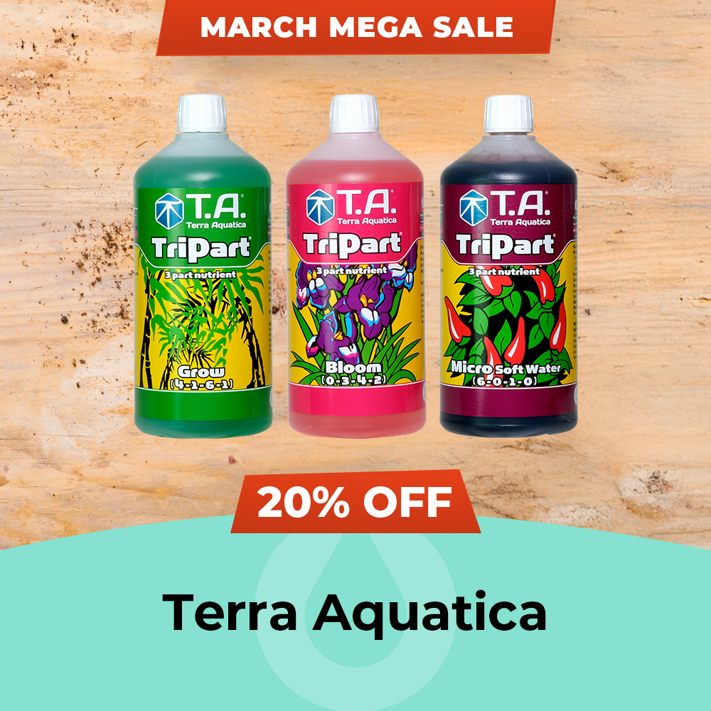 March Mega Sale 2025 Terra Aquatica - 20% Off