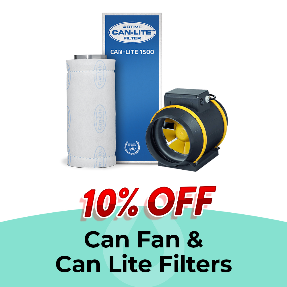 Can Fan & Can Lite Filters - 10% Off