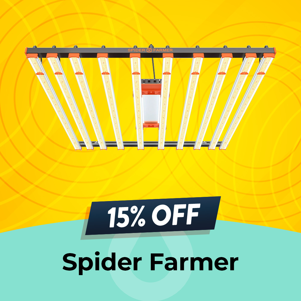 Spider Farmer 15% off