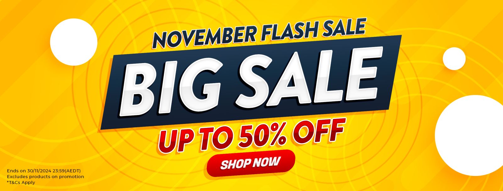 November Sale