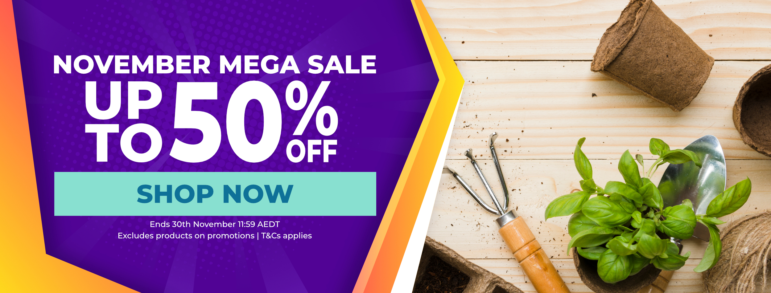 November Mega Hydro Sale 2025 - Up To 50% Off