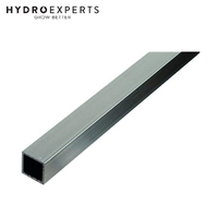 Qubelok Aluminium Square Tube 25MM X 25MM - 3.25M Long