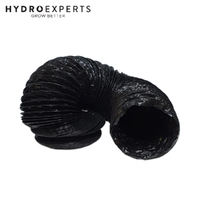 Black PVC Coated Flexible 5M Air Duct - 5M | For Air Transfer