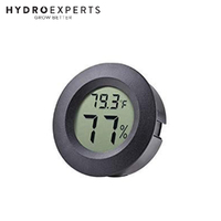 Mini Round Digital Hygrometer & Thermometer