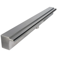 PondMAX Stainless Steel Waterwall – 1200MM | 30MM Lip | Back Entry or Bottom Entry