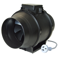 Fantech Provent In-line Duct Mounted Fan Run On Timer - 150MM (6" Inch) | 50W | 562 M³/H | IP44