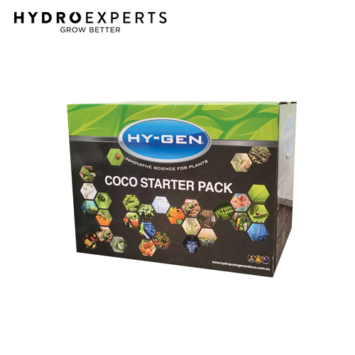 Hy-Gen Coco 2-Part Starter Kit with Free Tshirt - [T-shirt Size: X-Large]