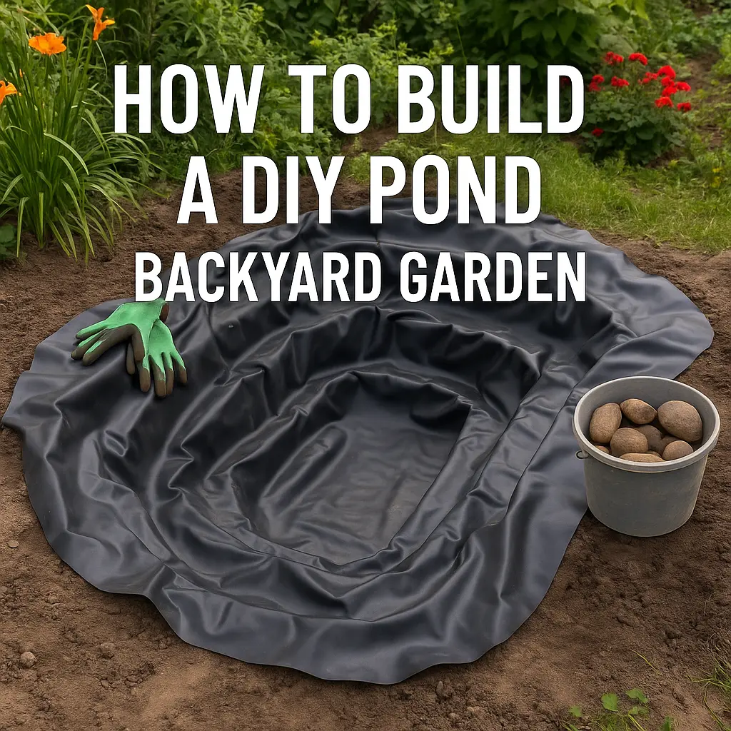 How to Build a DIY Pond: Step-by-Step Backyard & Garden Guide